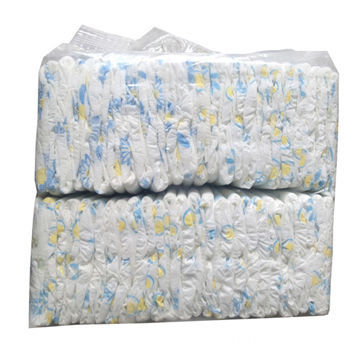 B-grade Baby Diapers with Velcro Tapes